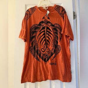 Sure Orange Graphic Short Sleeve Tee